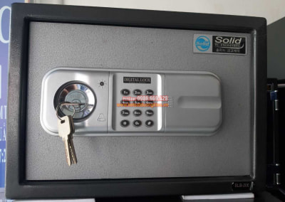 Két sắt khách sạn Solid SLS20 Điện tử Khóa Chìa