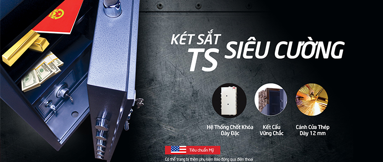 Két sắt siêu cường tiêu chuẩn Mỹ